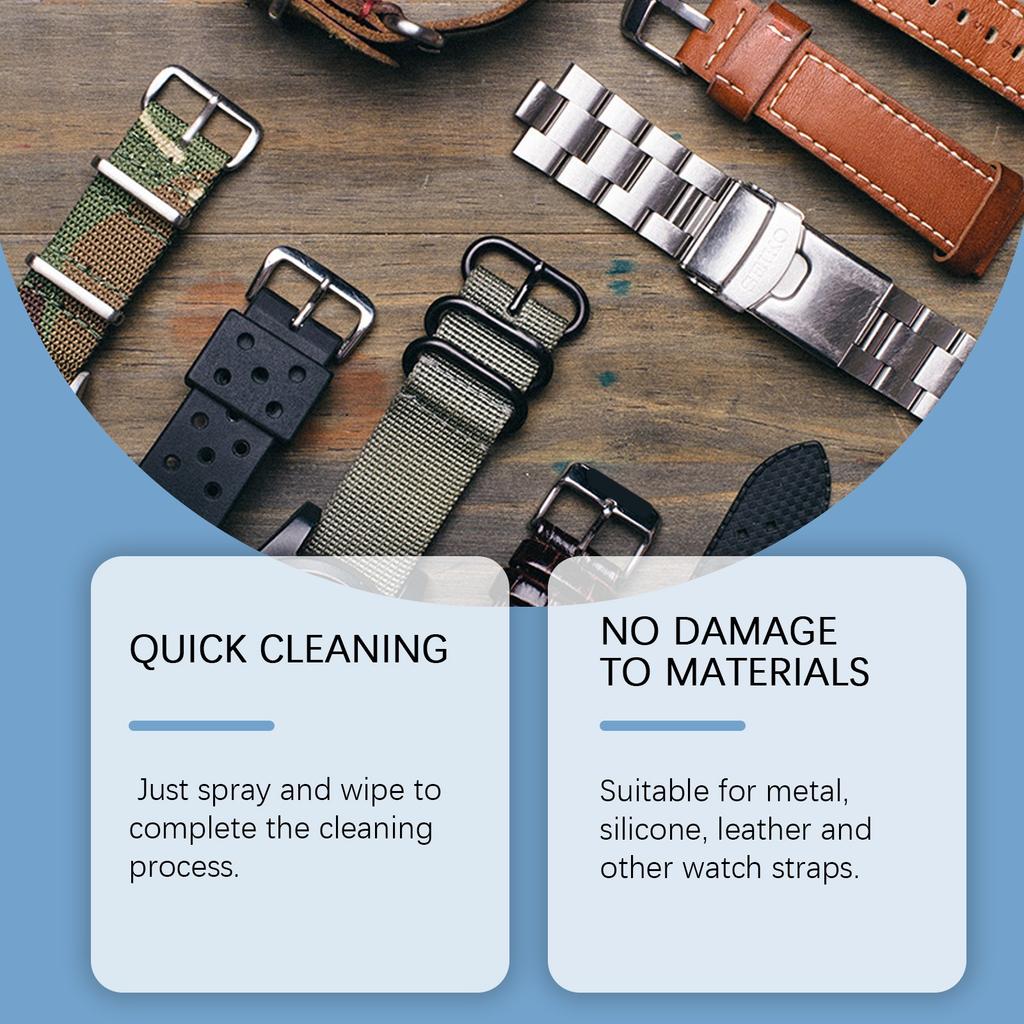 Watch Strap Maintenance Cleaner Spray; Watch Strap Cleanser; Watch Strap Cleaner Spray(100ml)