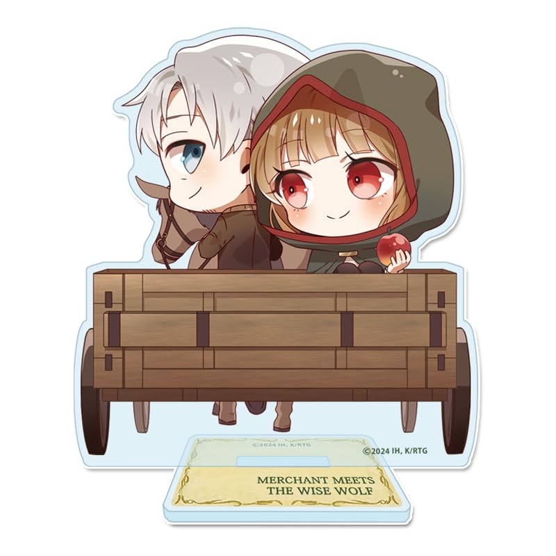 

Seasonal Plants Spice and Wolf MERCHANT MEETS THE WISE WOLF Petitchoco Acrylic Stand 90 x 90mm Made of Acrylic [Carriage] Approx.