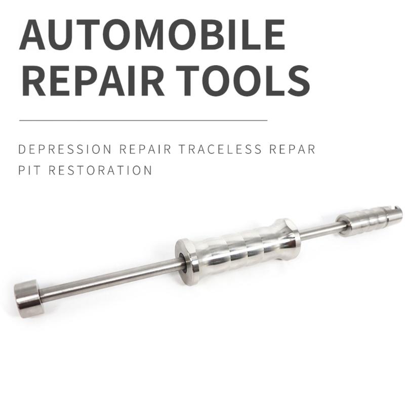 Stainless Dent Repair Hammer with Anti Slip Handle Professional Dent Repair Tool Universal Car Pit Remover Puller