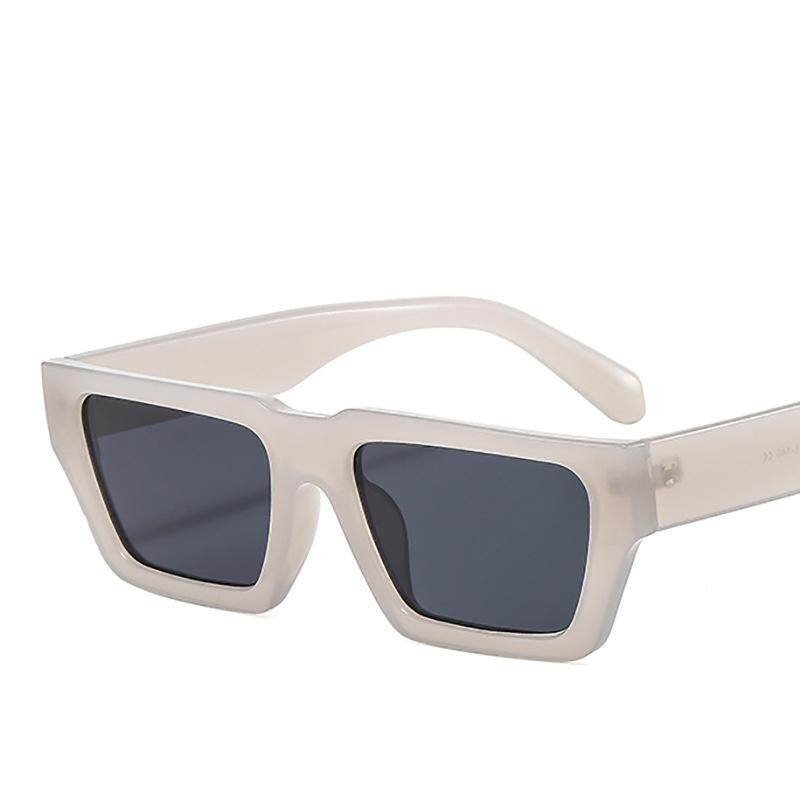 Fashion Vintage Small Frame Square Sunglasses Men Luxury Non