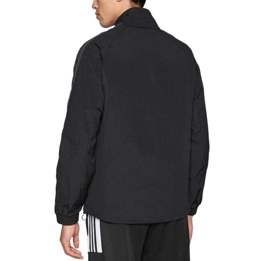 Adidas Full Zip Logo Stand Collar Long Sleeve Jacket Men jackets KB1870