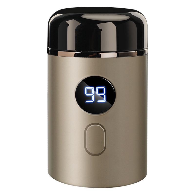 Rechargeable Travel Men's Mini Electric Razor – Full Body Washable, Portable.