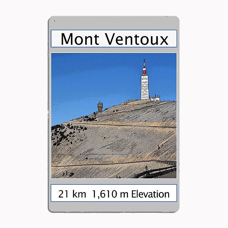 France Mont Ventoux Road Cycling Design Vintage Metal Plaques Tin Sign Interior Home Room Decoration Kitchen Wall Decor