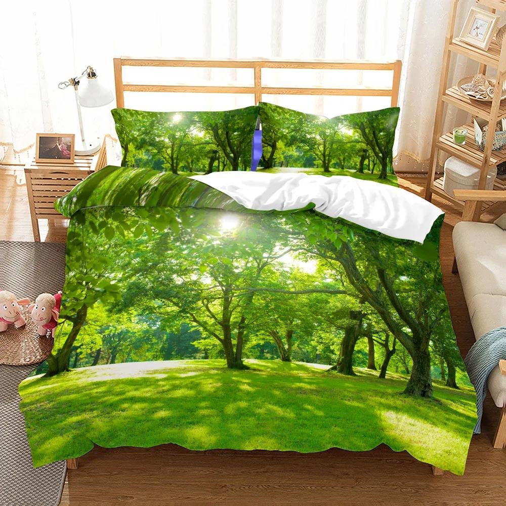 Sweet Memory Bedding Set Single Twin Full Queen King Size Polyester Bedroom Duvet Cover Aldult Kids Comforter Quilt Cover Set