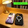 Hazbin Hotel Vaggie Phone Case For iPhone17,16,15,14,13,12,11 Plus,Pro Magnetic with Magsafe Wireless Charging