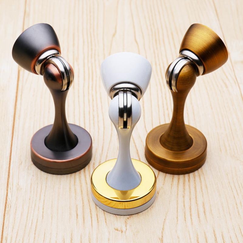

Anti-collision Wall Door Top Toilet Door Floor Five Gold Doors Strong Magnetic Wood Door Accessories Windbreak Wall