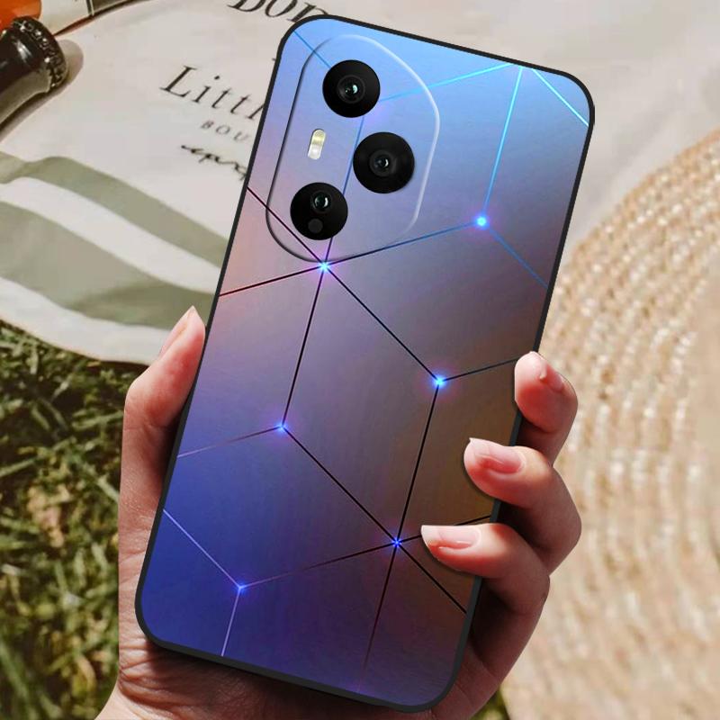 For Honor 400 Pro Case Soft Silicone Cover Black Bumper TPU For Honor 400 Pro 5G Case Honor400 Global Funda Phone Cases Cover