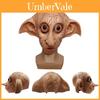 Máscara Cosplay de Elfo Dobby Realista Disfraz de Halloween Tocado Atrezzo Marrón Látex Estilo Animal