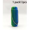 1pc 3D Printed Stress Relief Finger Massager/Spiky Mini Grip Stress Relief Toy Portable Finger Toy, Suitable As A Party Favor