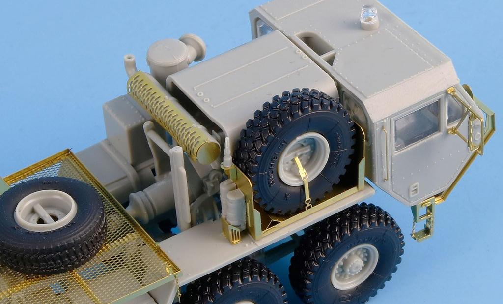 Tetra Model ME Series Tracking Radar System Plastic Model Parts ME7223 1/72 MPQ-53 (TR)