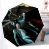 Vampire Diaries: Rainy Night Gathering Folding Umbrella Suitable for All Seasons Durable Sun Umbrella Sun Umbrella Travel