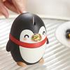 Toothpick Holder with Penguins Designs PP Construction Easy To Cleaning Toothpick Dispenser for Various Setting