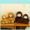 Nosed Snub Macaque Monkey Plush Toy Cute Cartoon Girl Children Holiday Gift Doll
