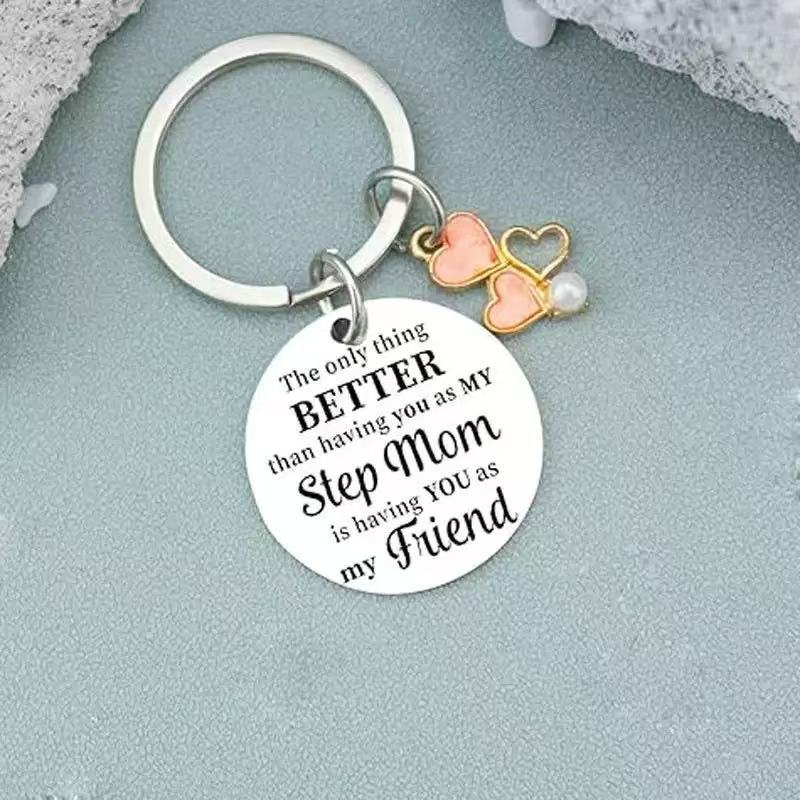 

Stainless Steel Keychain Double Heart Pendant Car Key Gift Manufacturer Stainless Steel Keychain for Backpack Bag Pendant 3*3CM