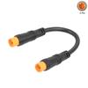PE 3-pin Extension Cable Waterproof Electric Bicycle Wire Plug  Suitable for Electric Bicycle