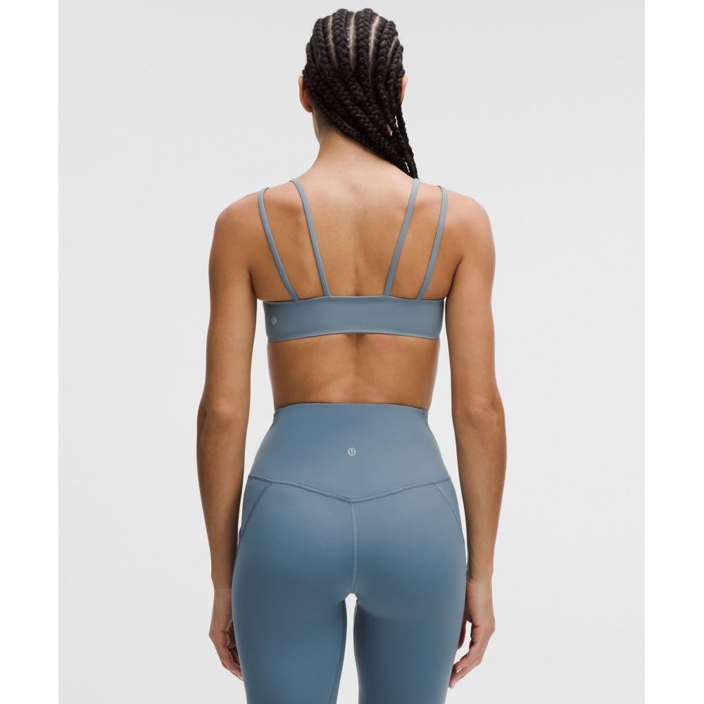 Lululemon Like A Cloud BrA  Light Support  B C Cup Steel Blue