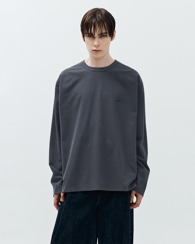ZIOSONGZIO Timeless Long Sleeve Charcoal Zh5Ts592Ch