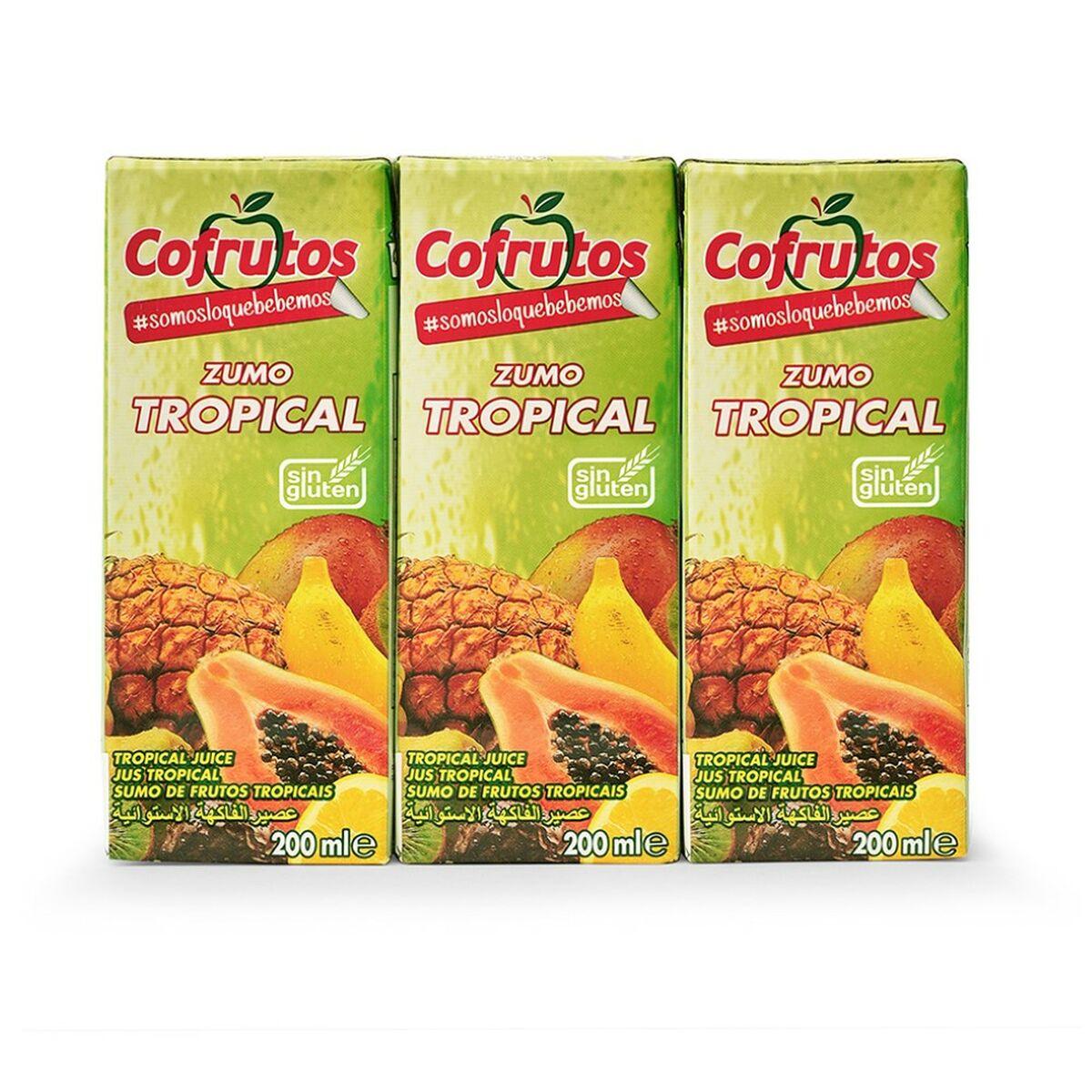 

Cofrutos Tropical Juice (3 x 200ml) TU прозрачный