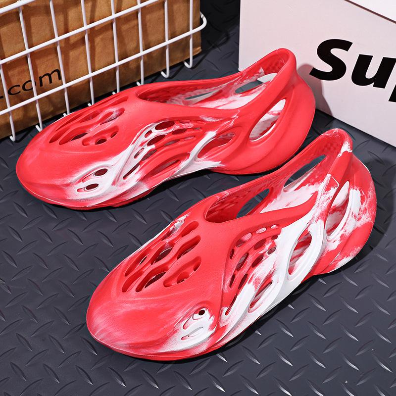Sommer Übergröße Herren Camouflage Sandalen - Trendige Hohlraum Römische Strandschuhe