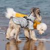 Waterproof Dog Raincoat Jacket with Harness Safety Reflective Dog Raincoat for Small Dogs Pet Outdoor Jackets for Jungle Camping