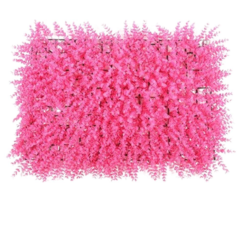 Plastic Lawn Artificial Plant Wall Panel UV Resistant Fake Lawn Carpet  Party Decor