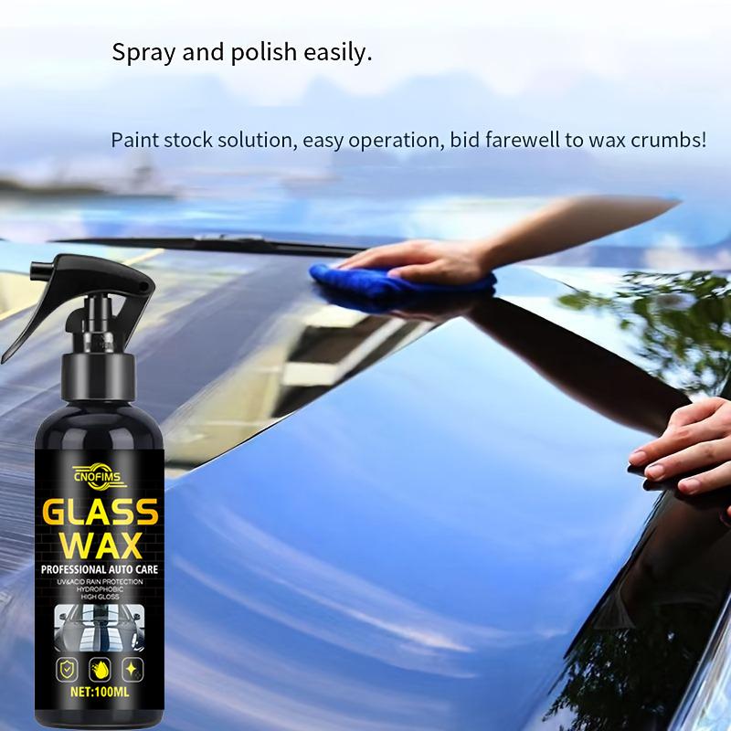 High-protection Automotive Coating Spray, Hydrophobic Polishing Nano Coating, Crystal Plating Finish, Enhances Gloss.