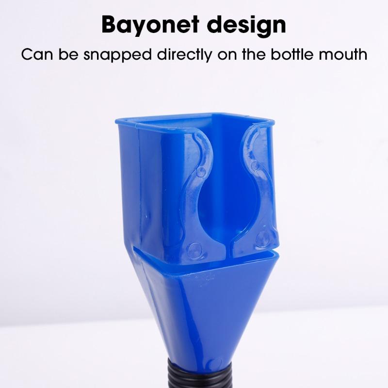 1/2/3pcs Telescopic Car Refueling Funnel Universal Engine Oil Gasoline Filter Transfer Funnels Tool Foldable Portable Funnels
