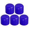 X AUTOHAUX Set of 5 32mm 1.26" Silicone Hose Cap