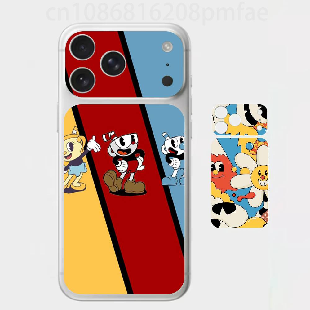 

Game C-Cuphea 3D Full Body Skin Decal for iPhone 17/Pro/Pro Max Color Rear Protective Sticker iPhone17pro