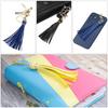 8pcs PU Leather Tassels PU Tassels with Key Rings Tassel Curtain Bag Tassel for Jewelry Making Phone Straps Handbag DIY Crafts