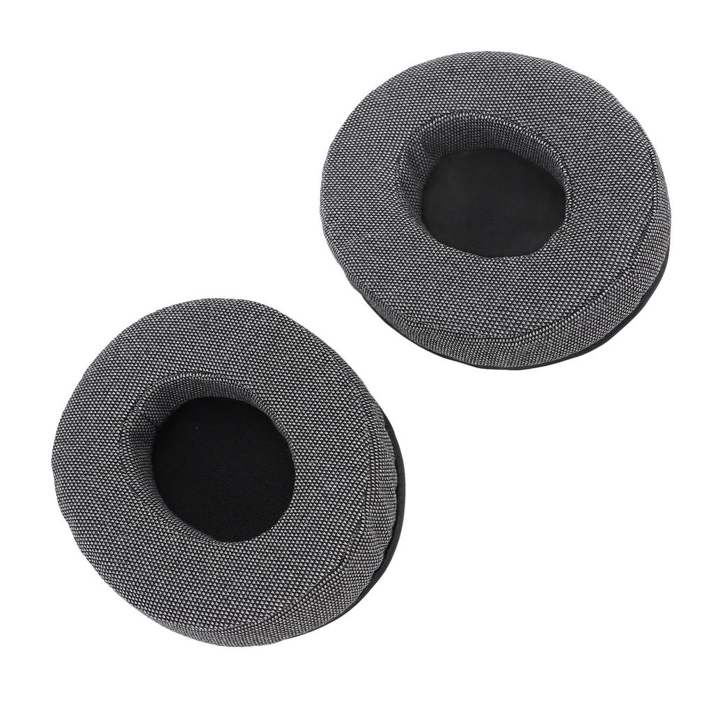 1 Pair Headset Earpads Breathable Fabric Foam Sponge Ear Cushions Replacement for ATH M50X M40X M30X WS1100