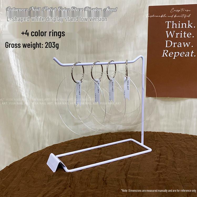 Nail Polish Color Display Board with Hanging Tag for Nail Art