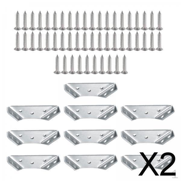 

2x Угловые скобы для деревообработки Угловые Многофункциональные Маленькие Прямоугольные Кронштейны Угол