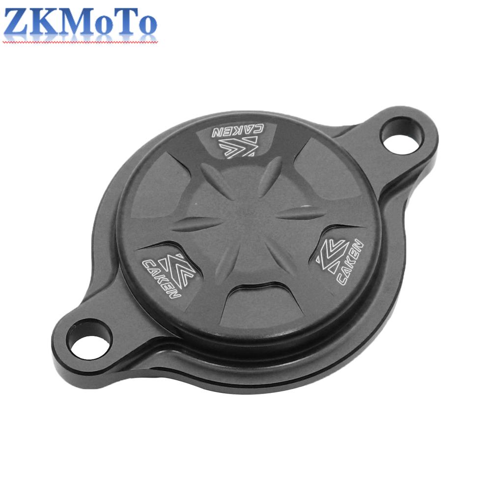 CNC Aluminum Billet Oil Filteer Covers For Yamaha YZ250F YZ450F YZ250FX YZ450FX WR250F WR450F YZ WR 250F 450F 250 450 2014-2021