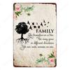 Frisch geschnittene Blumen Vintage Metallblechschild Wandplakette für Floristen Garten Hinterhof Café Familiengeschenk Dekoration N