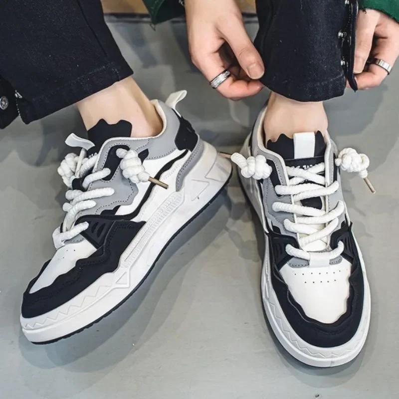 Fashion Men Sneaker 2025 Fashion Casual Shoes Platform Breathable Sports Running Shoes Trend Street Shoes