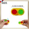 1 Pack 6.5Cm 3D Printed Eco-Friendly Pla,Yes No Button Fidget Toy, Novelty Desk Gadget