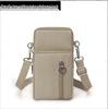 2025 Modische Damen-Crossbody-Tasche mit dreifachem Reißverschluss, Münzbörse, Handyfach und Schlüsselhalter – Trendig und Funktional.