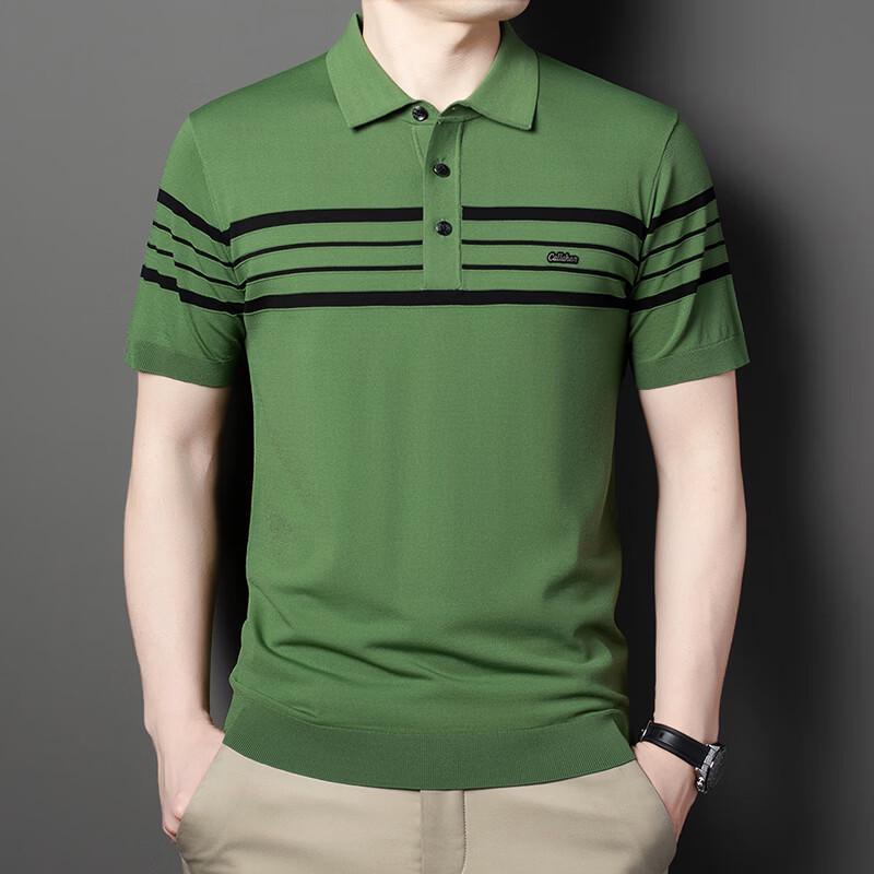 

Firstview Men s 16-Gauge Knitted Short Sleeve Polo Shirt XL