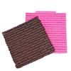 Quadratische Matte Fondant Wandfliesen Formen Spitze Silikon Süßigkeiten Kuchen Rand Dekoration Schokolade Zebra Form