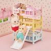 Sylvanian Families Furniture [ Triplets Bunk Bed ] Ka-219 ST Mark Certified Ages 3+ Toy Dollhouse Sy
