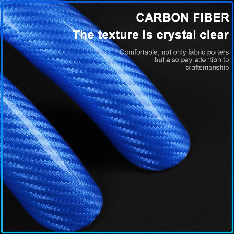 Non-Slip Universal Carbon Fiber Car Steering Wheel Cover For Volvo Rdesign XC90 S60 XC60 V70 S80 S40 V50 V40 V60 C30 S70