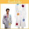 Fight Club Tyler Durden Coral Fleece Robe Cosplay Costume For Fans