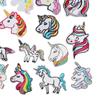 Hot-Selling Unicorn Embroidery Cloth Sticker Cartoon Sequined Pony Patch Sticker Computer Embroidery Label Ironing Stamp