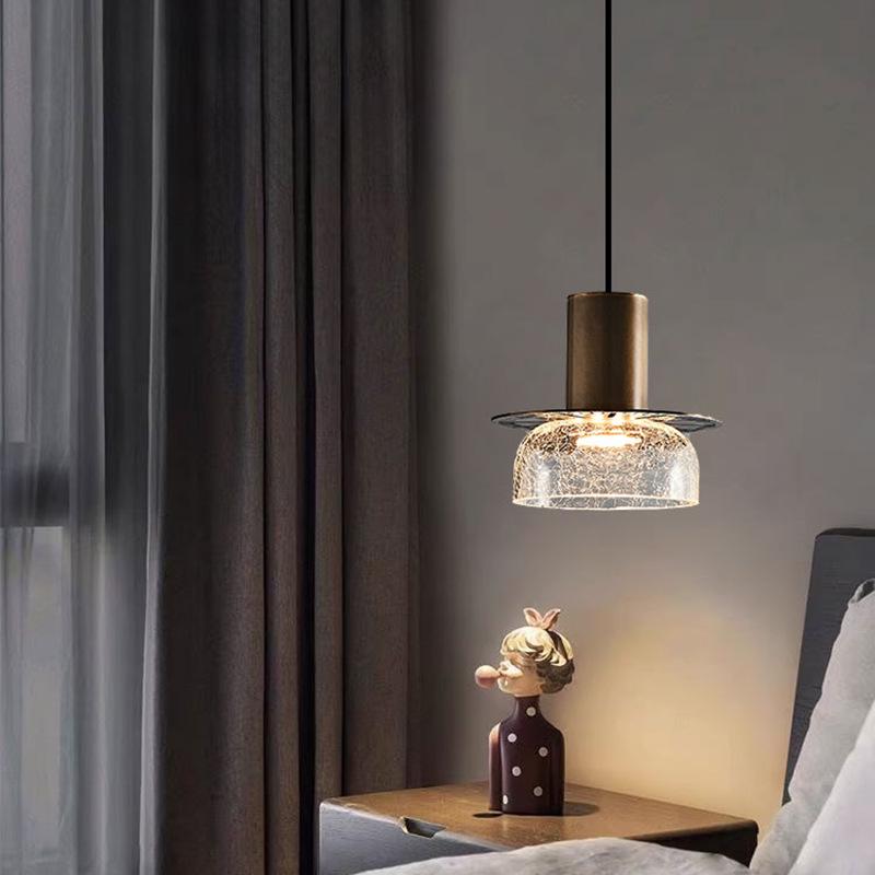 Retro Luxury Bedside Pendant Lamp - Designer Wall & Bar Counter Lighting