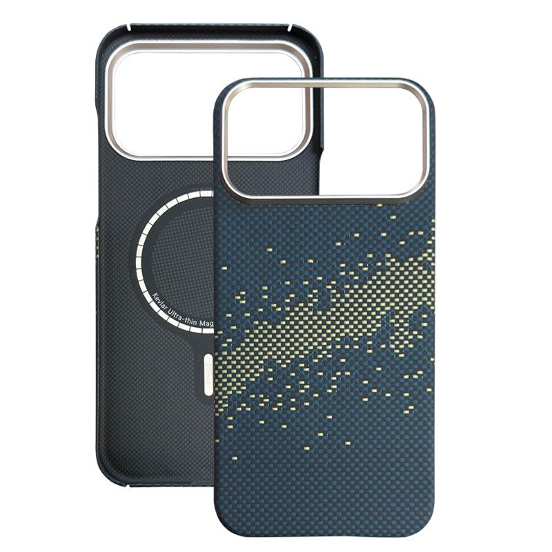 iPhone 17 Pro Max Carbon Fiber Kevlar Magnetic Case 17 Pro