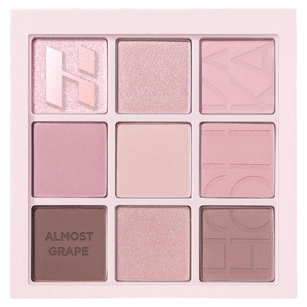 Holika Holika Moje oblíbená paletka očních stínů 9 barev (13 barevných variant) - Korejský make-up 13 Almost Grape