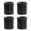 4Pcs Heavy Duty Sofa Cabinet Feet Leg Lift Furniture Extra Raiser Stand ABS Round Adjustable Furniture Accessories 30mm 55mm