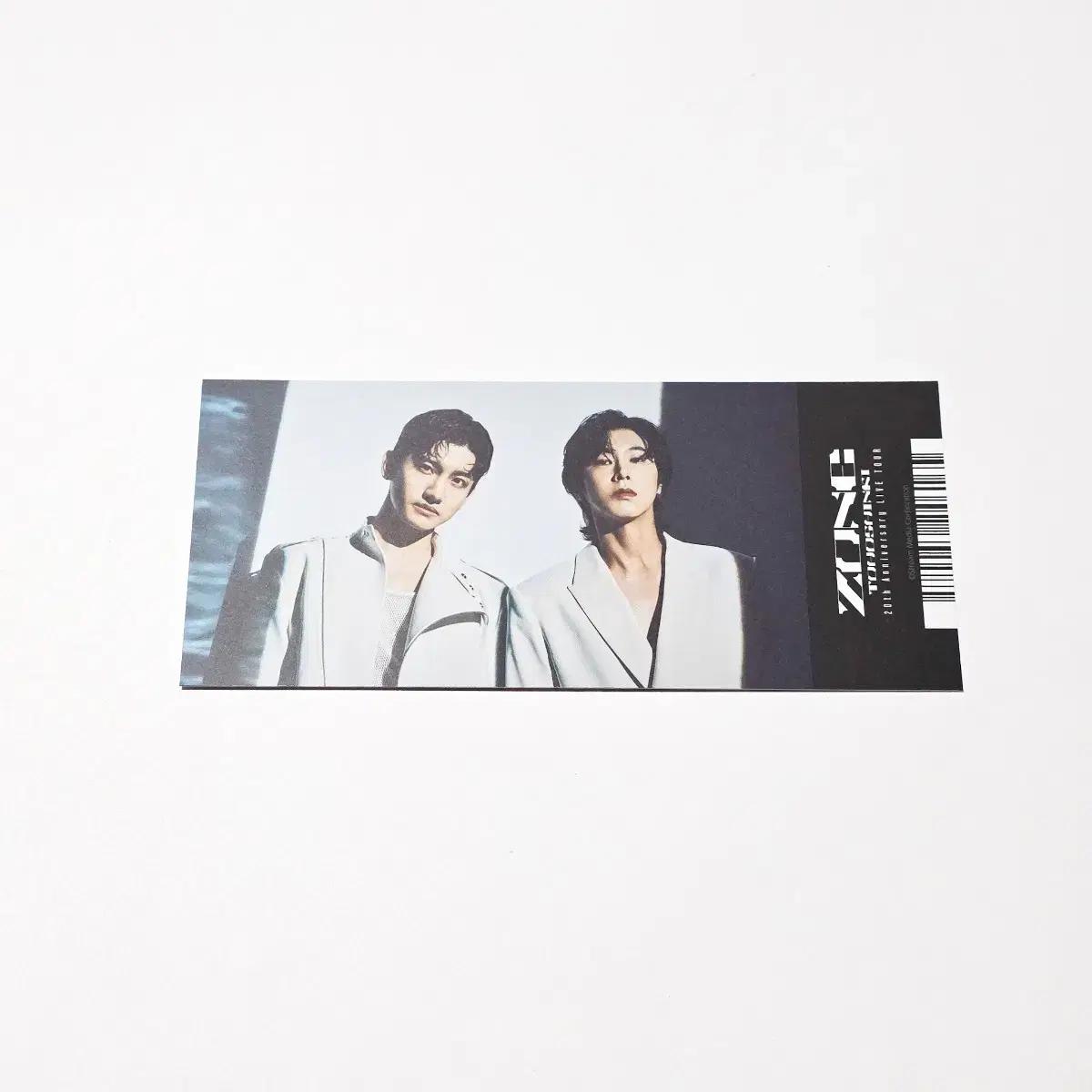 

Tvxq Ticket Card Zone Japan Purchase Bonus