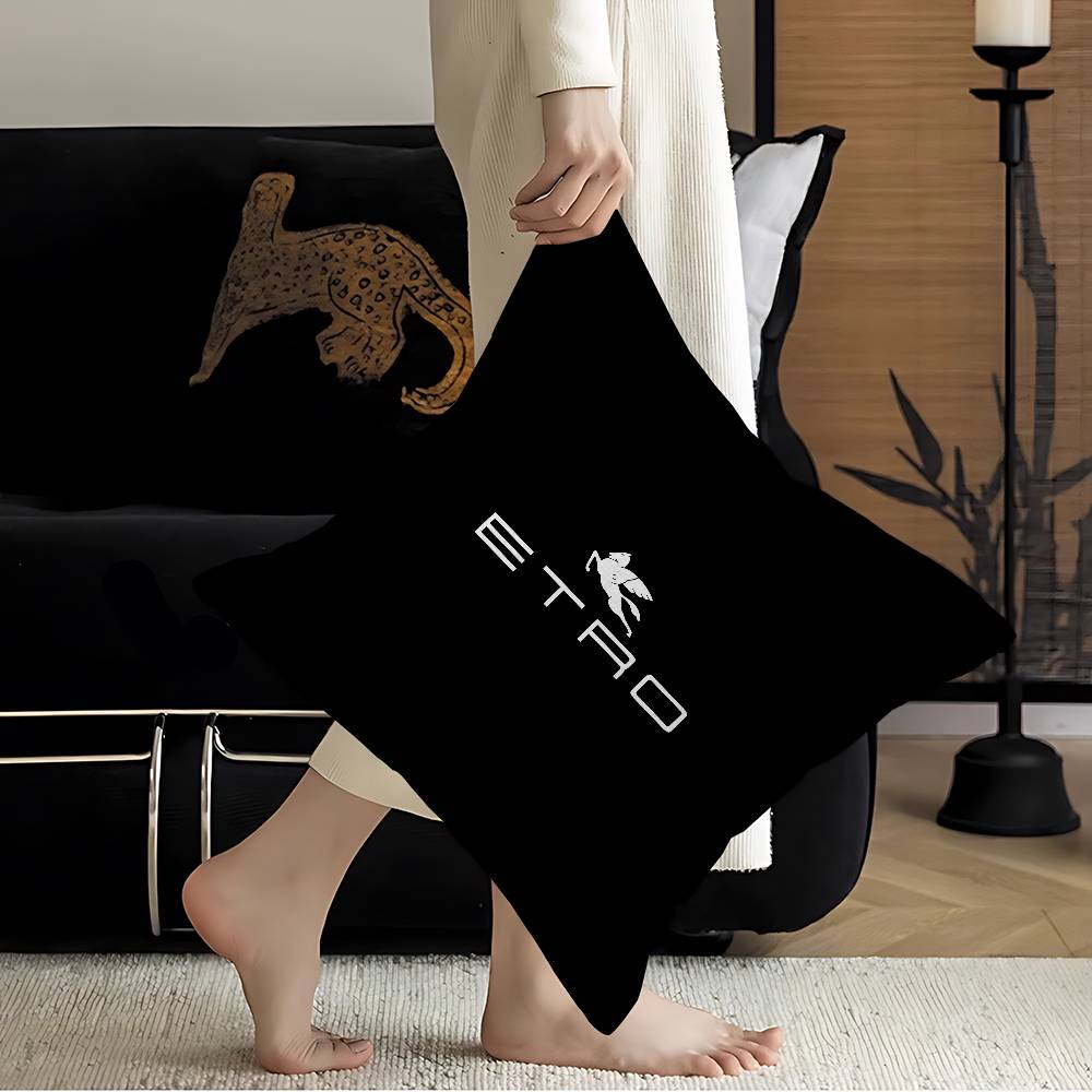 Brand E-Etro Pillow Cushion Cover Pillowcase Living Room Sofa Home Decor Customized